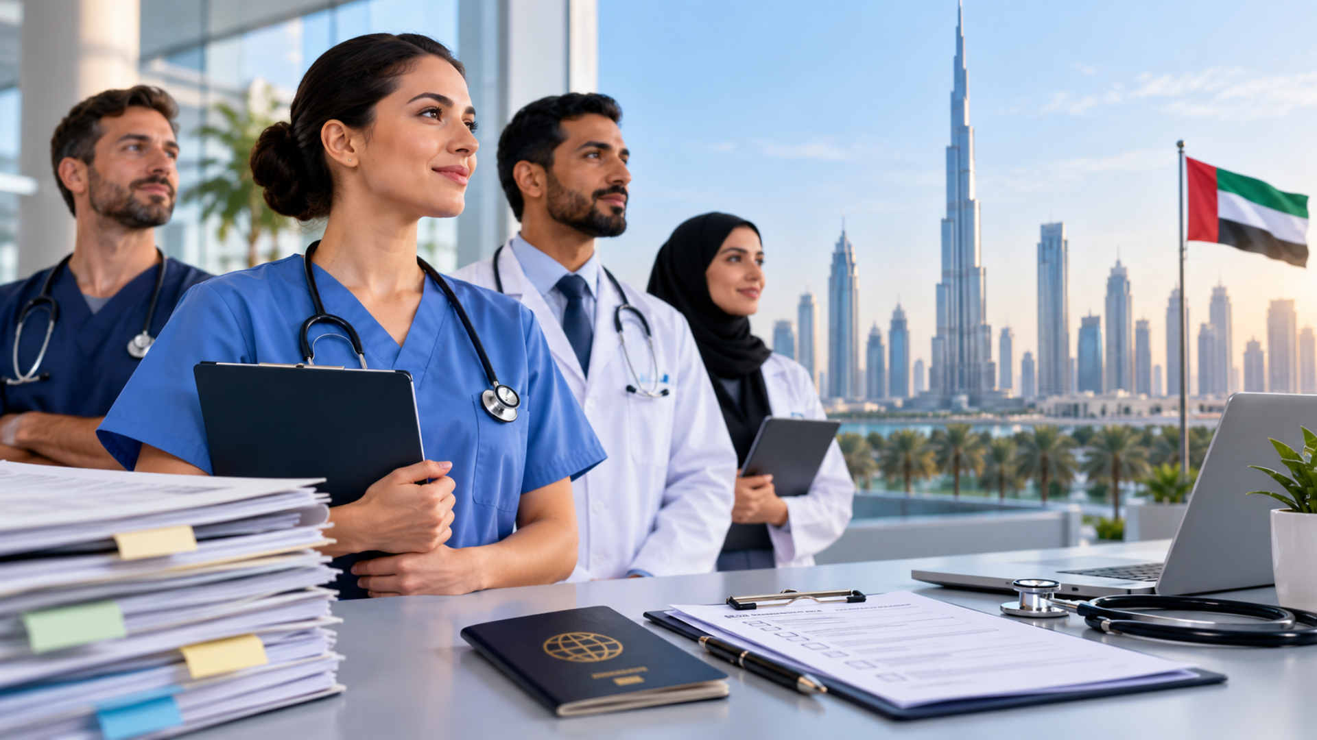 healthcare staffing in Dubai